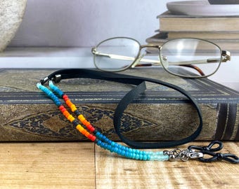 Southwestern Fetish Handmade Beaded Lanyard Eyeglass Holder Vintage Western/southwestern Zuni Beaded Eyeglass Holder - Etsy main image 2