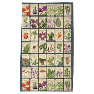Botanical Prints Tea Towel