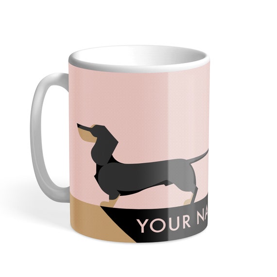 Dapple Personalised Dachshund Mug CustomMade Unique Sausage Dog Gift