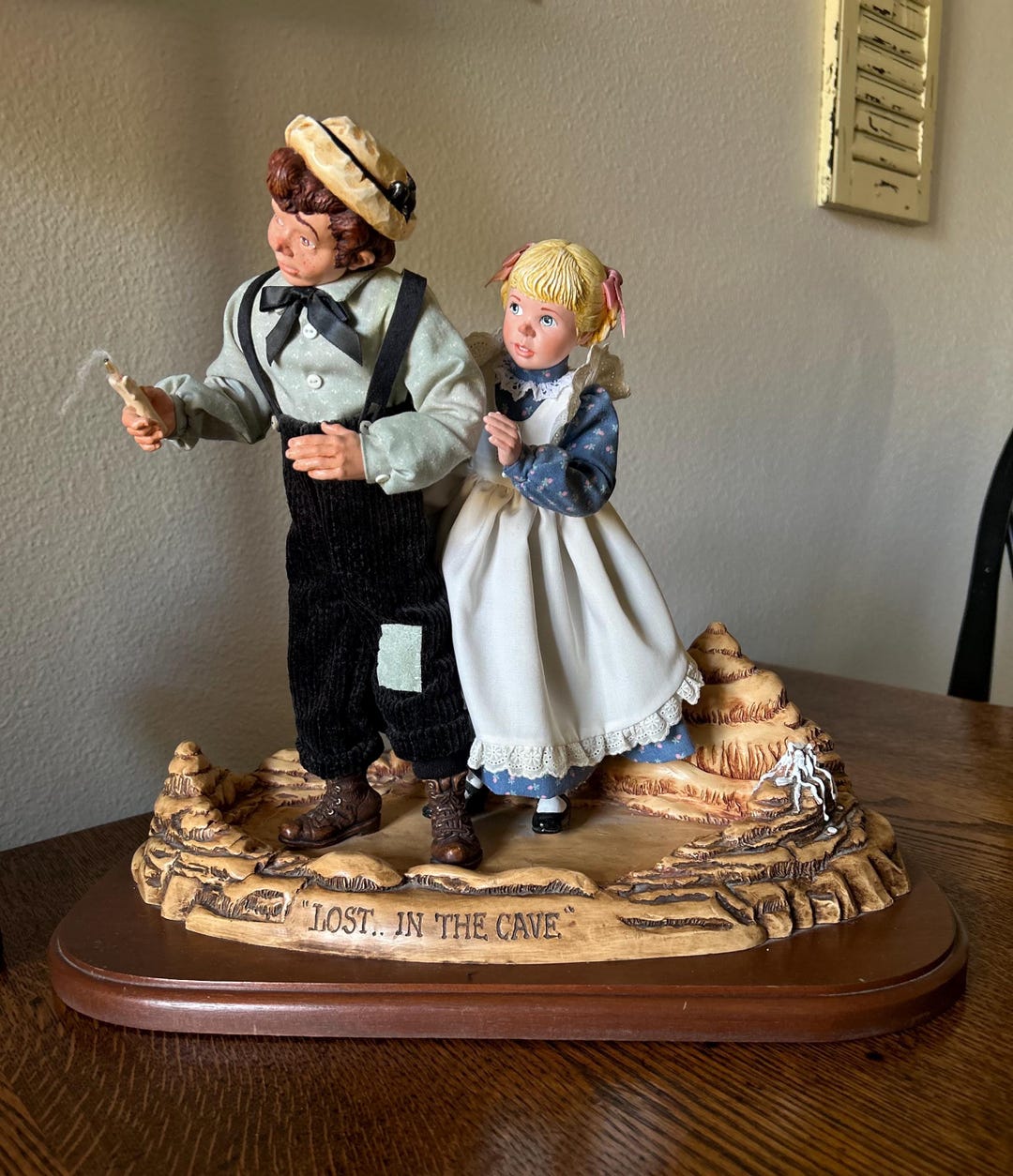 Simpich Tom and Becky "lost in the Cave" Limited Edition COA Simpich ...