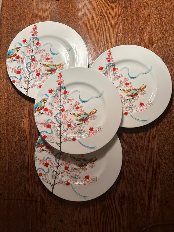Christmas accent plates discount