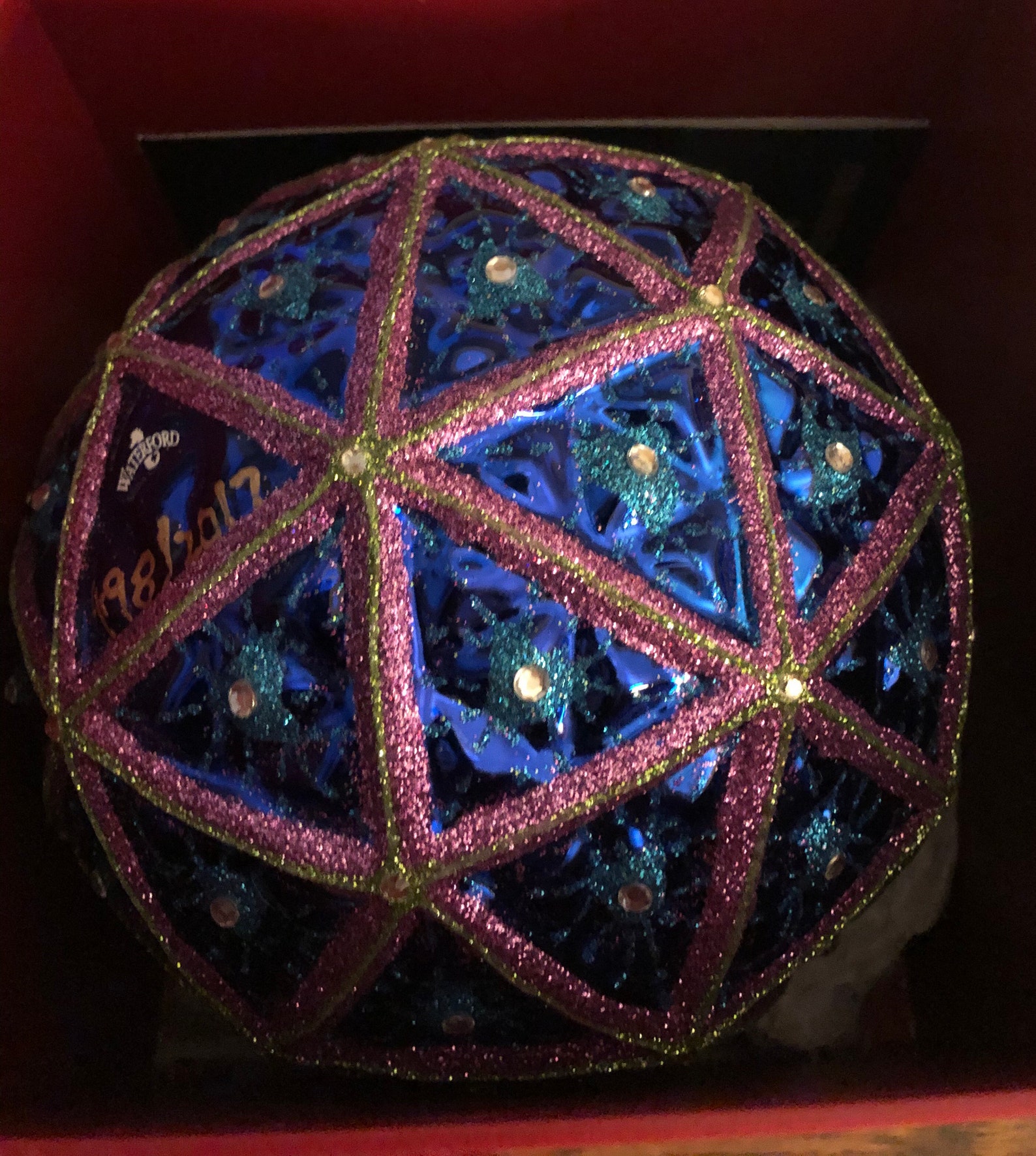 Waterford Times Square 6 Masterpiece Ball Ornament The Etsy