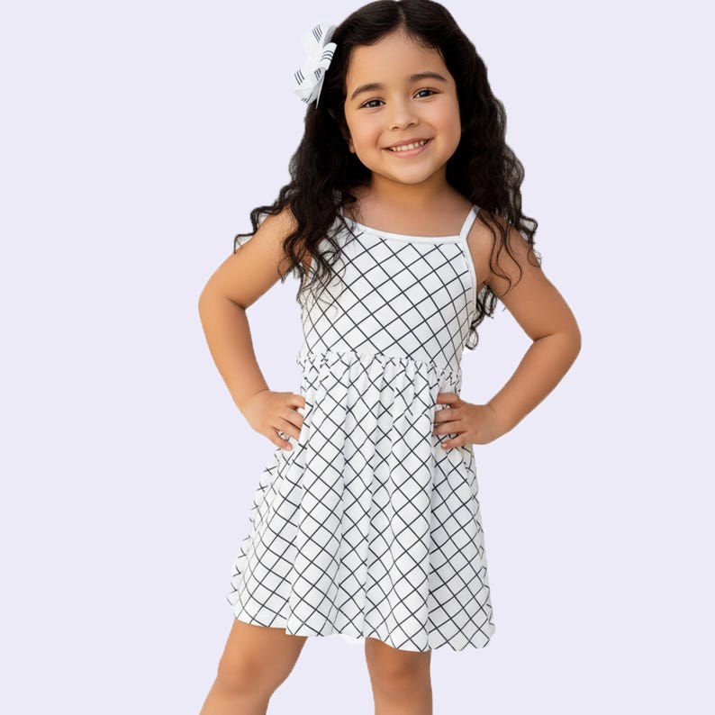 Princess Dress Sewing Pattern: Girls Vintage Tea-length (PDF Pattern ...