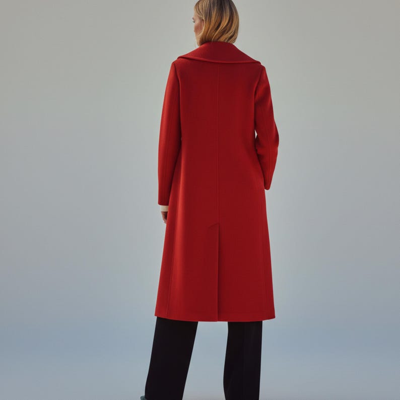 Everly Long Coat Sewing Pattern | Women's Lined (sizes 34-56) (PDF ...