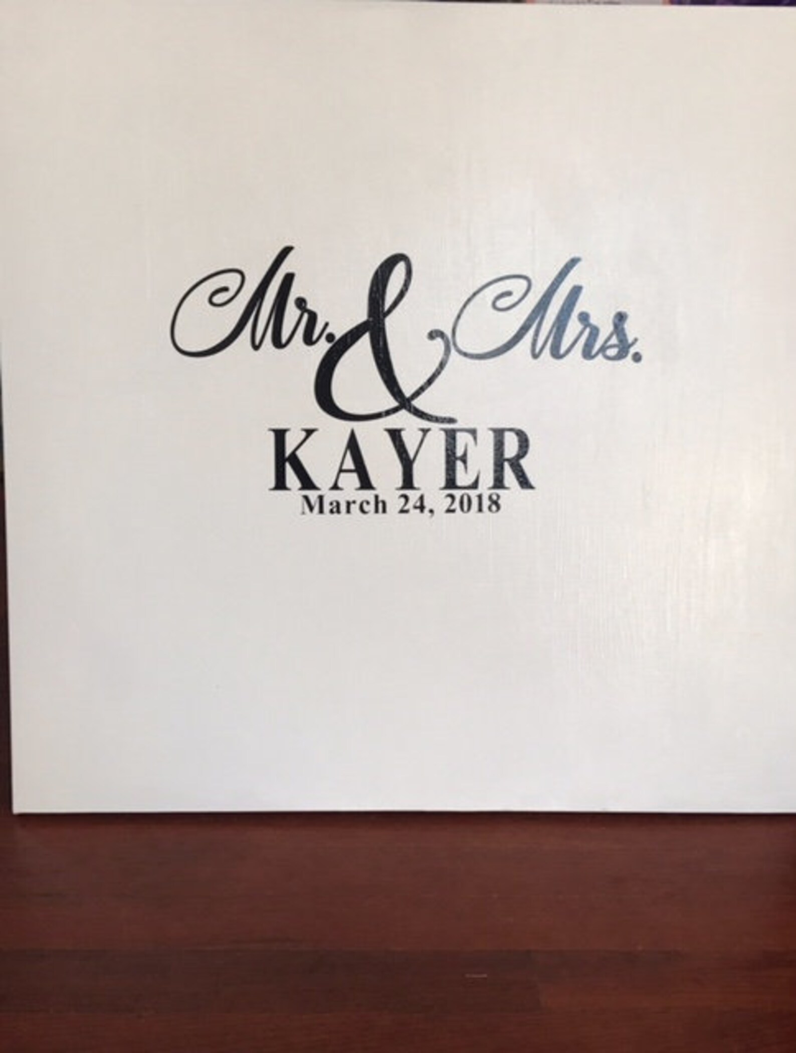 Wedding Guest Book Guest Book Alternative Guest Book Canvas Etsy