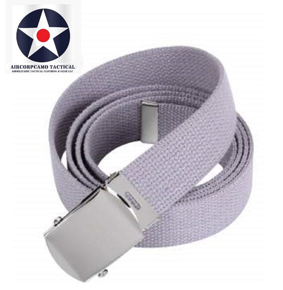 ROTHCO Vintage Web Belt With Roller Buckle - 54 Inch, Black & Brass - View #9