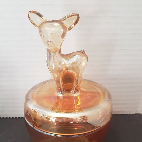 Glass Deer Etsy