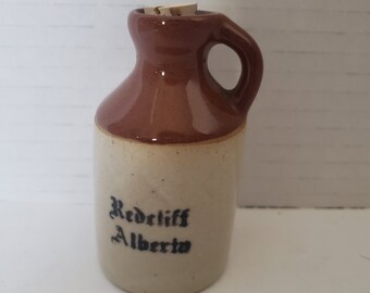 Two Tone Stoneware Whiskey Jug Medalta (OH) Two Tone Stoneware Whiskey Jug Medalta (OH)
