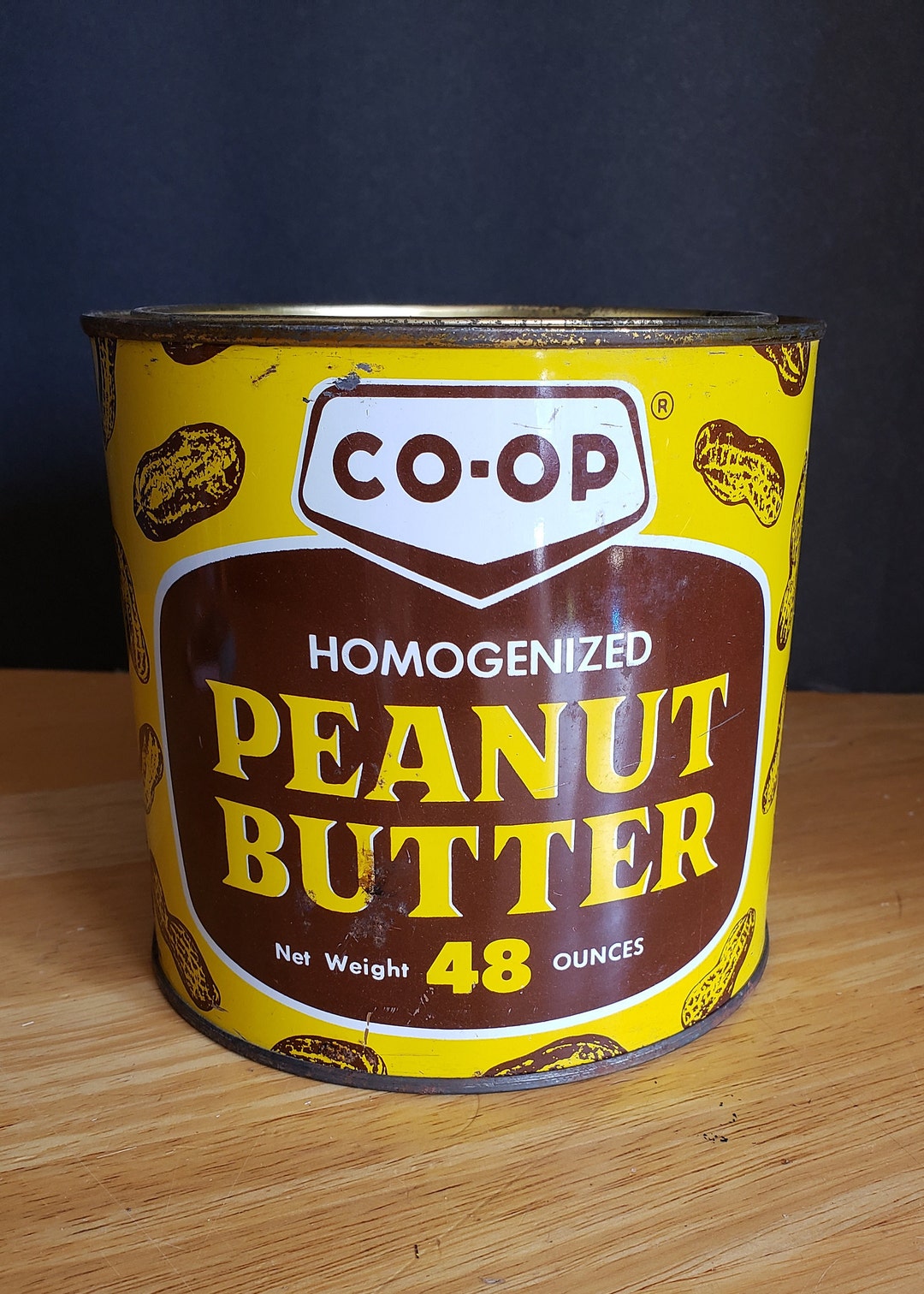 Vintage Advertising Graphics COOP Homogenized Peanut Butter Etsy