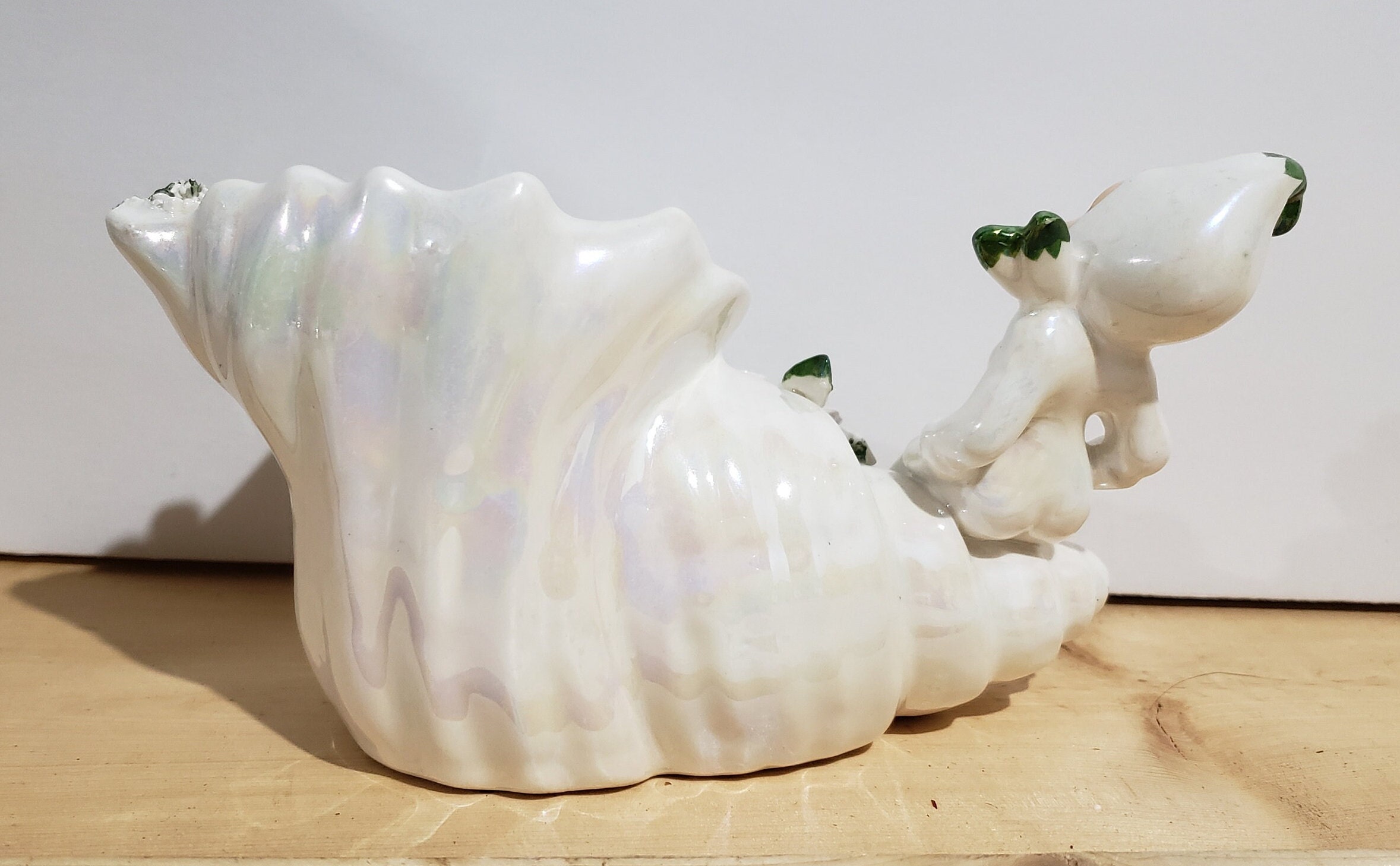 工芸品 echoparkpottery Vintage ESD Japan #4684 Pixie Elf Ceramic Planter