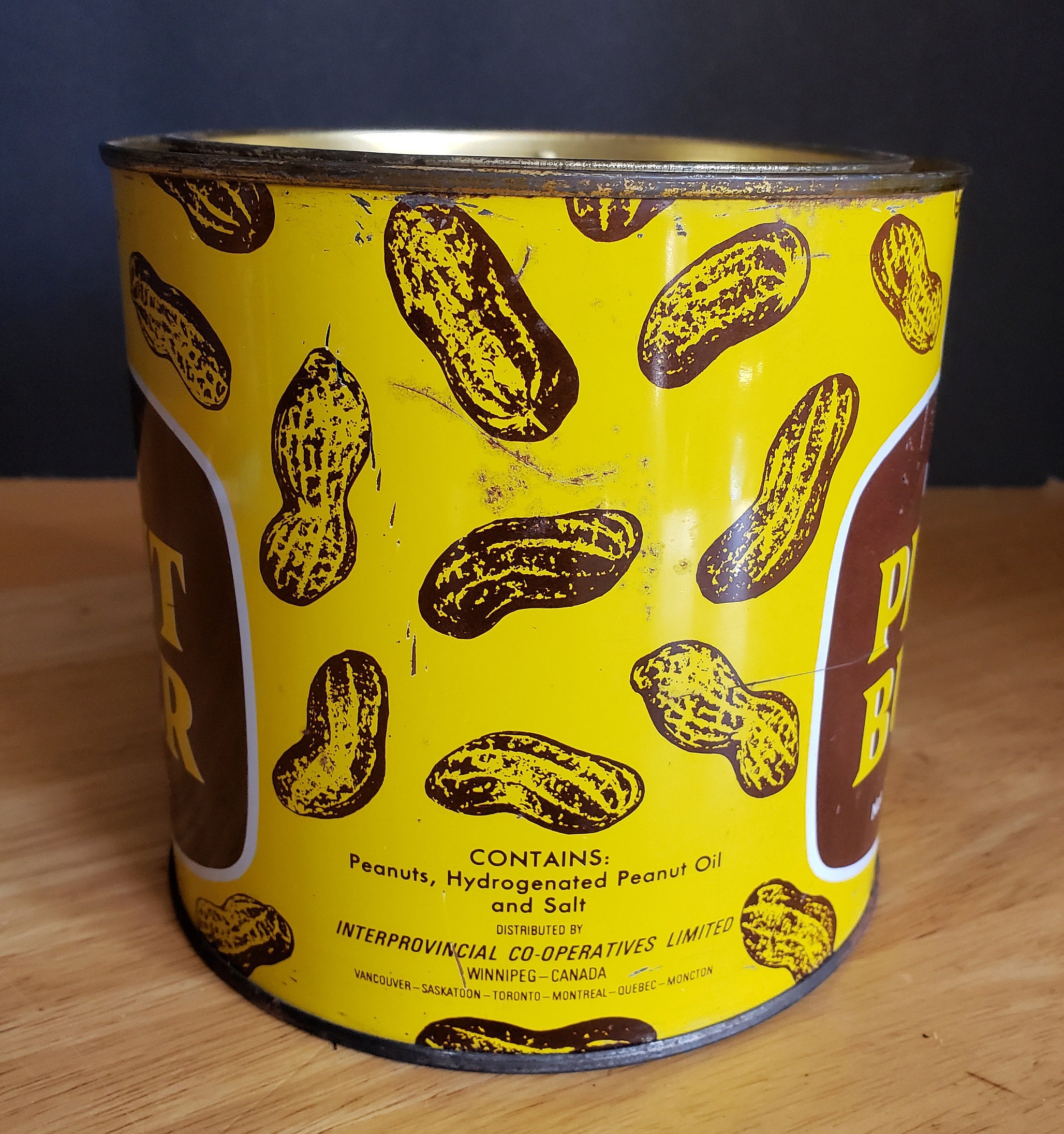 Vintage Advertising Graphics COOP Homogenized Peanut Butter Etsy