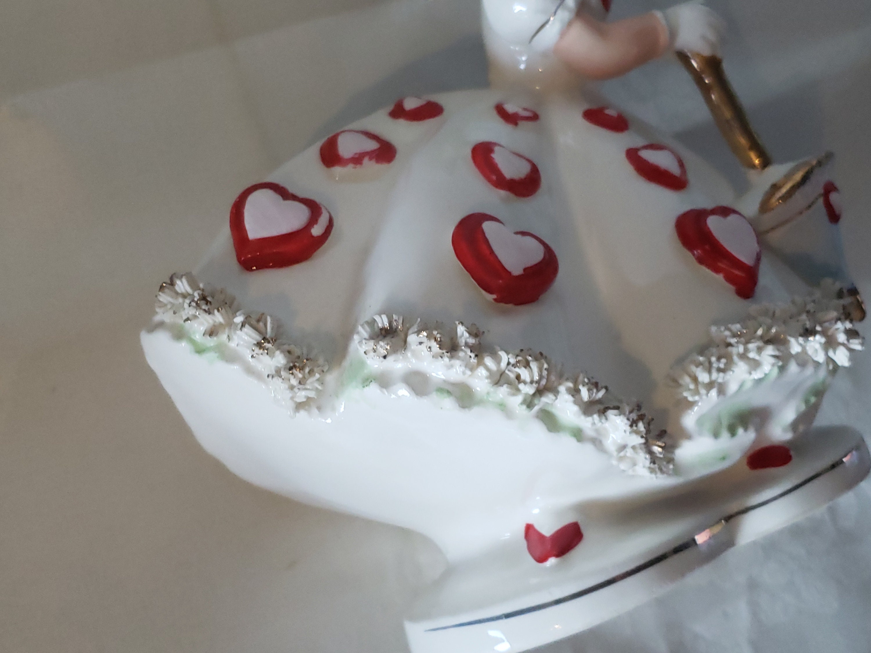 Vintage Relpo Lady Planter, Valentines Relpo Lady, Relpo A809