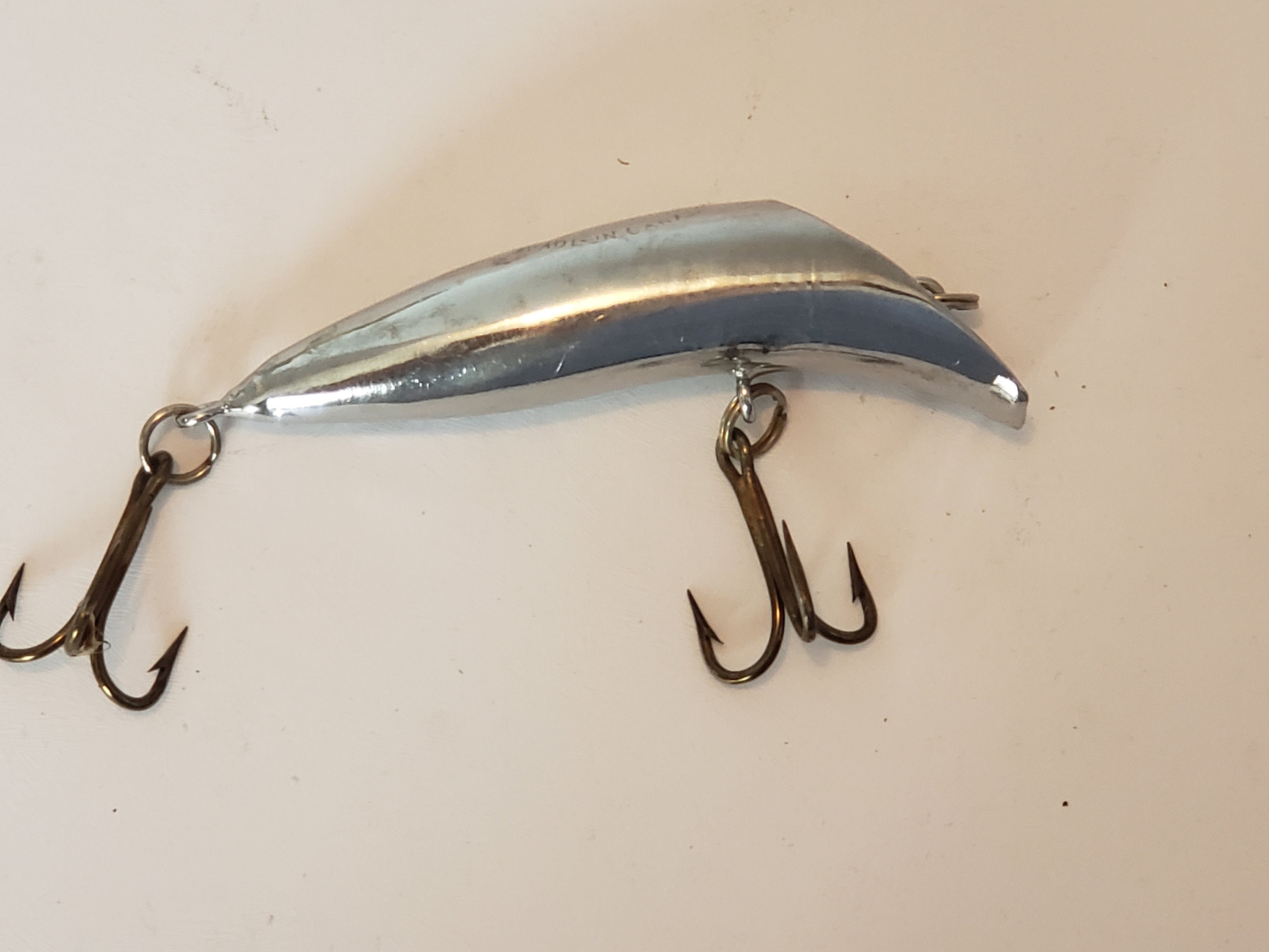 Canadian Wiggler Trolling Size No M2 Fishing Lure, Made of Brass