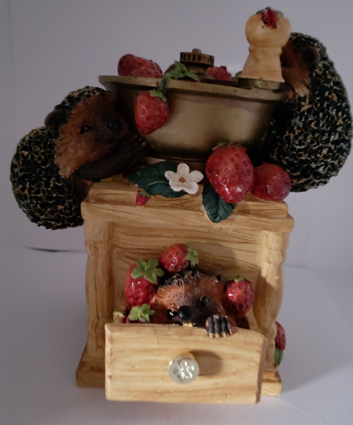 Innovations Bramble & Clover Hedgehogs Keepsake Box Hedgehogs Etsy
