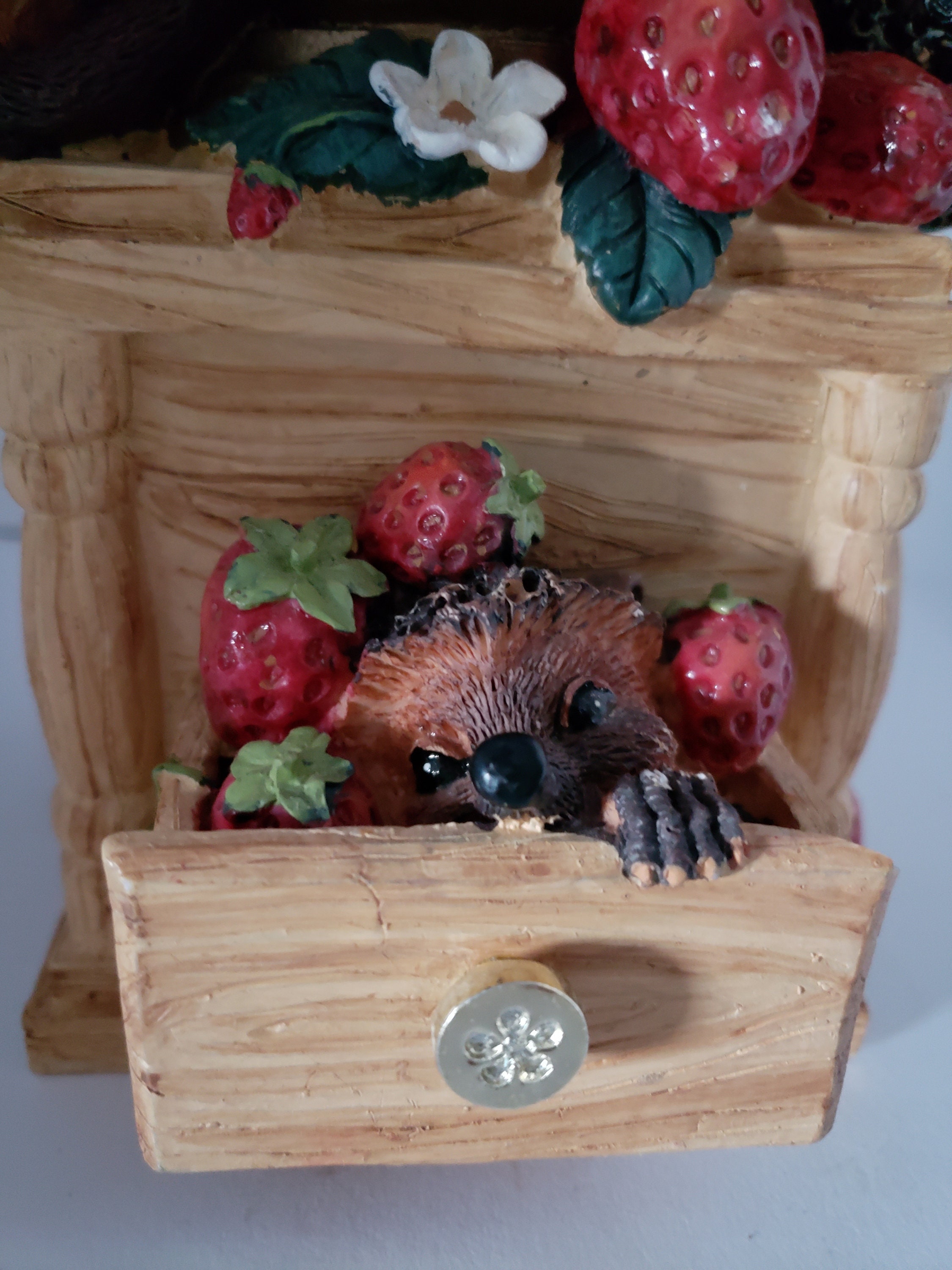 Innovations Bramble & Clover Hedgehogs Keepsake Box Hedgehogs Etsy