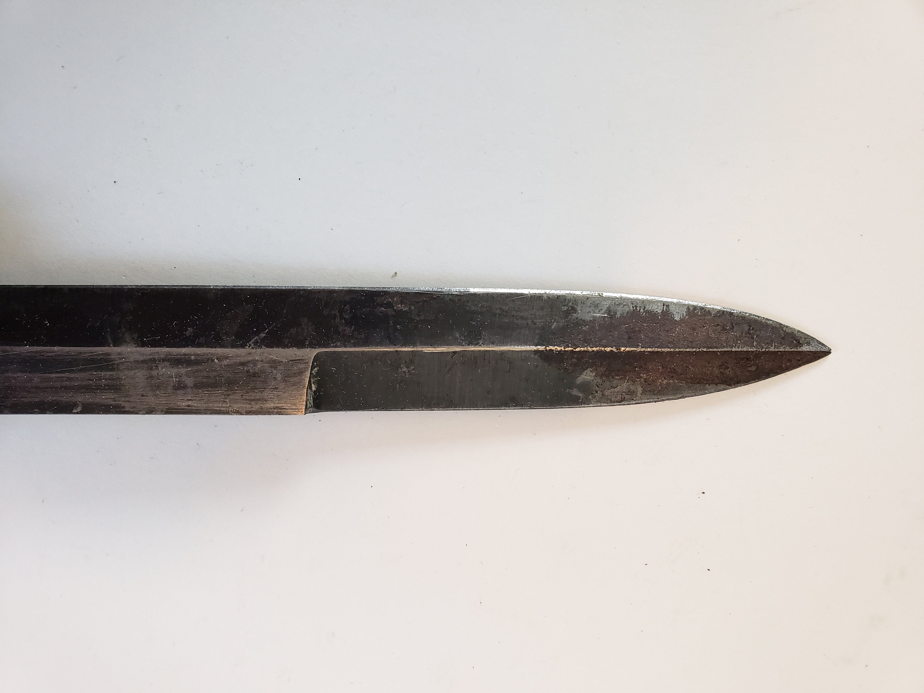 Vintage Kiffe Japan Military Knife Hand Carved Old Wise Etsy Canada