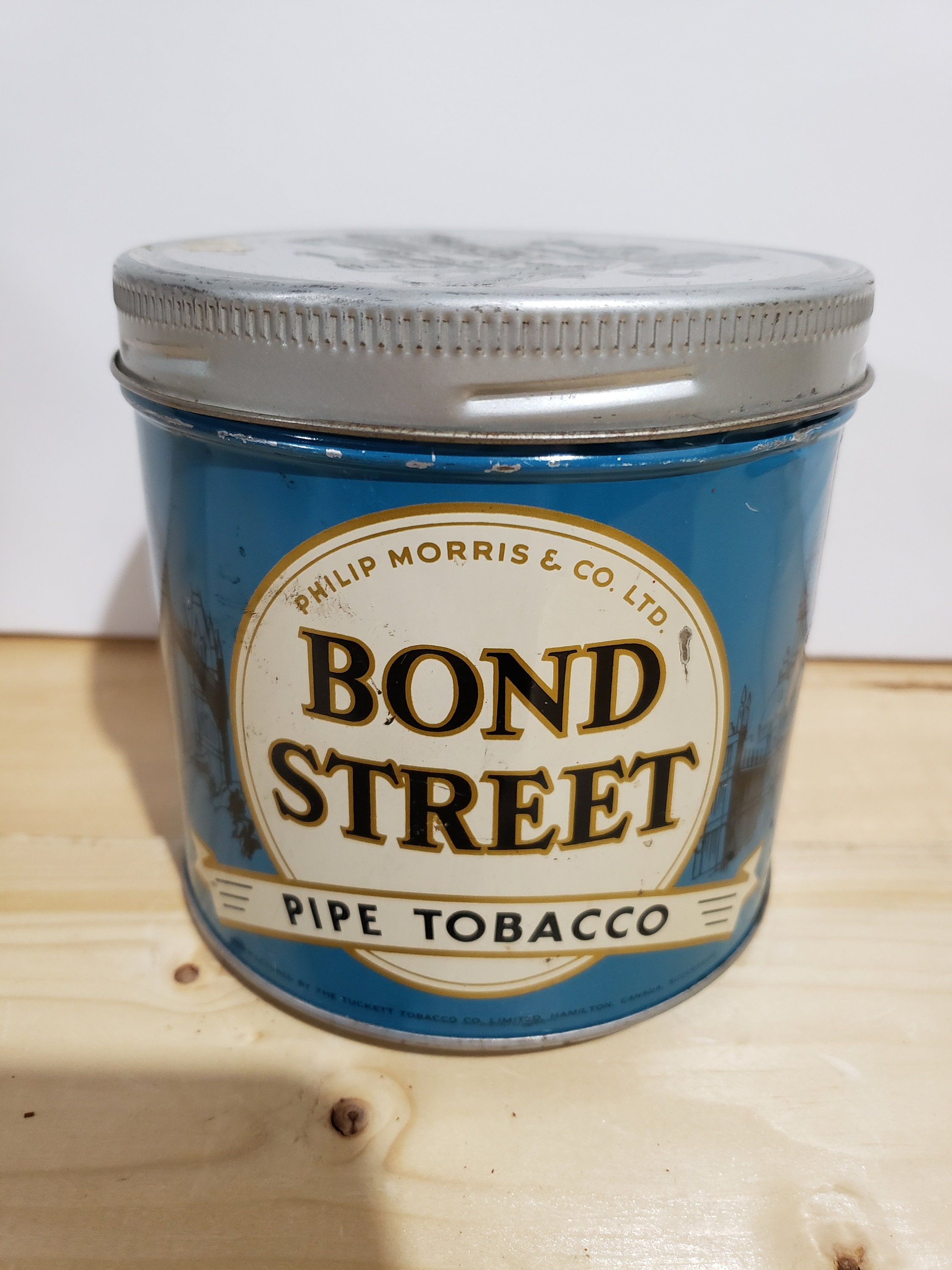 bond street pipe tobacco tin Buy Blue BOND STREET Pipe Tobacco Tin, Philip Morris & Co Limited, Empty  Vintage Advertising Tobacco Tin, Pipe Tobacco Tin Online in India