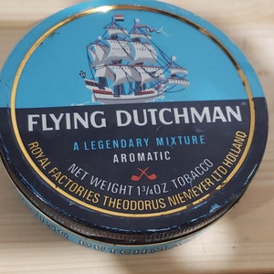 flying dutchman tobacco for sale Vintage Flying Dutchman 1 3/4oz. Legendary Mixture Tobacco Tin