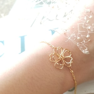 Flower Girl Bracelet - Flower Girl Gift - MOMMY and ME Bracelet - Thanks for Being My Flower Girl - Bridesmaid Gifts