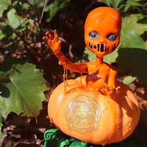 OOAK Monster High Pumpkin Spirit custom Repaint