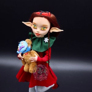 OOAK Monster High Retail Elf Custom Artdoll