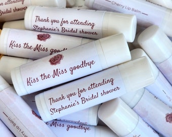 Wedding Favors for Guests, Bulk Lip Balms, Personalized Wedding Lip Balms, Bridal Shower Favors, Chapstick Baby Shower Favors, Party Favors