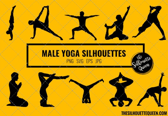 Yoga Action Silhouette, Vector Yoga, Person Silhouette, Silhouette Vector  PNG White Transparent And Clipart Image For Free Download - Lovepik |  401281652