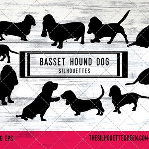 Basset Hound dog svg, dog svg, dog monogram svg, dog svg files cricut, dog svg cut files, dog svg image, dog svg design, svg bundle, eps
