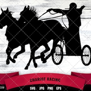 Chariot Racing, Reiter svg, Pferd griechische svg, spartan svg, griechisches Svg, Pferderennen Vektor, Texas svg, Reiter, Reiter svg, Reiter svg, Cricut Cut Dateien