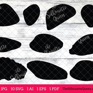 Clam svg, Clam monogram, Clam svg file, Clam cuttable, Clam svg bundle, cut files, silhouette, cricut files, vector eps, jpg
