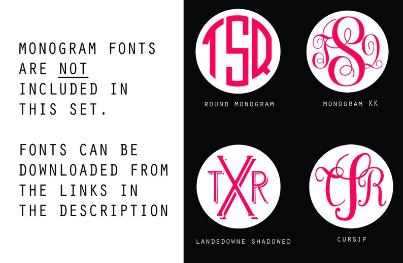 Cow Svg Monogram Svg Circle Frames Cuttable Design Cut | Etsy