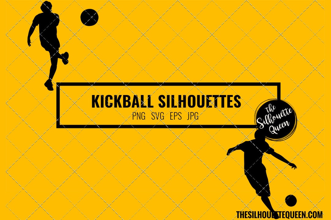 Kickball SVG Bundle for Cutting Cut Files Silhouette Studio - Etsy