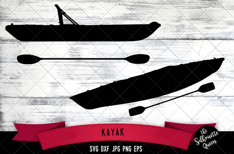 Download Kayak Svg Cricut files Silhouette Studio Vector Design Cut ...