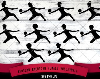 African American female Volleyball player svg, African female svg, black female svg, Nubian player svg, sports svg, cut files for Cricut