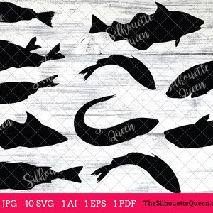 Fishing SVG , Haddock Fish SVG, Haddock Fish Cut File for Cricut Design,Silhouette Studio, Fisherman Clipart, Father&#39;s Day Svg, Png, Eps