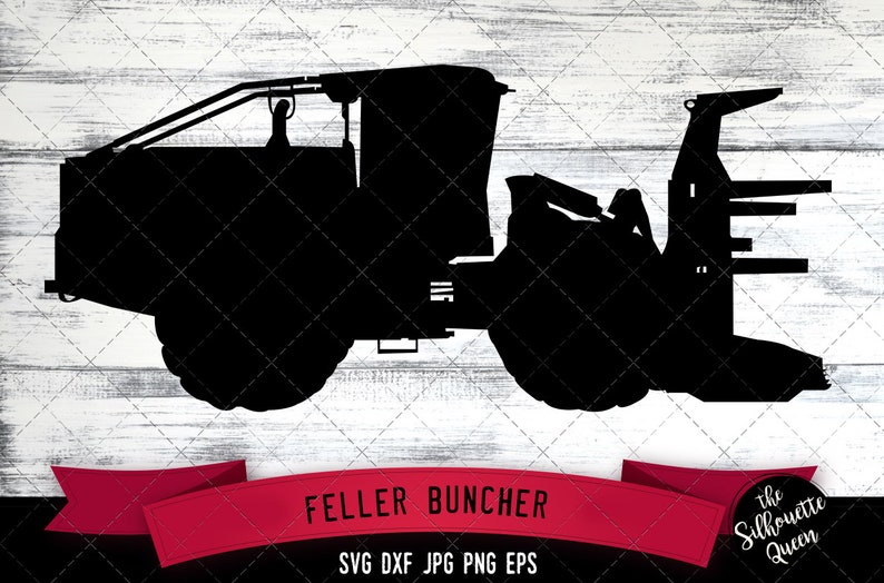 Download Feller Buncher Svg Cricut files Silhouette Studio Vector ...