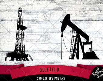 Oilfield Tools svg - fracking, oilfield-pump, oil derrick cricut, oil svg, oil pump, oil well svg, oil pipeline svg, oil rig svg, Gas svg