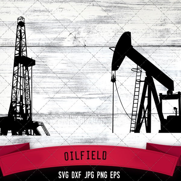 Oilfield Tools svg - fracking, oilfield-pump, oil derrick cricut, oil svg, oil pump, oil well svg, oil pipeline svg, oil rig svg, Gas svg