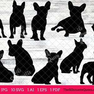 French Bull dog svg, dog svg, dog monogram svg, dog svg files cricut, dog svg cut files, dog svg image, dog svg design, svg bundle, eps