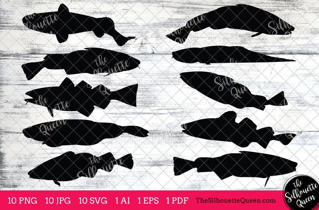 Fishing SVG , Cod SVG, Cod Cut File for Cricut Design,silhouette Studio ...