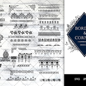 Vintage Baroque - 10 Ornamental border Vector