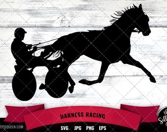 Harness Racing, equestrian svg, horse svg, racing svg, country svg, pony racing vector, ponies racing svg, rider, horseman svg, cricut cut