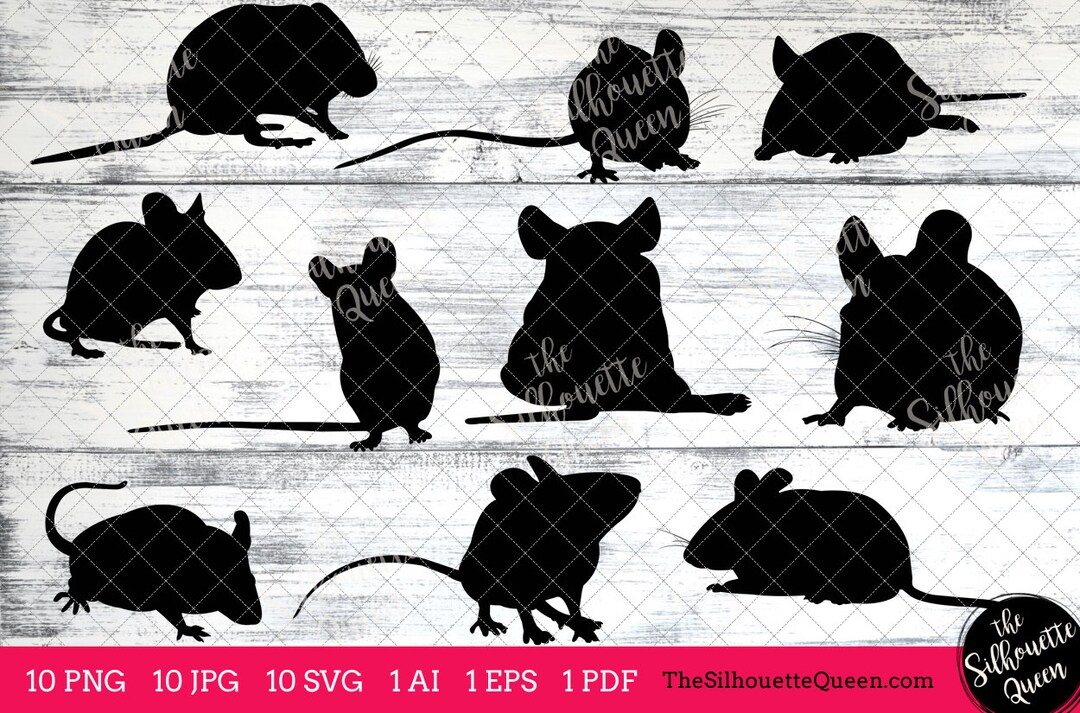 Mouse Svg, Mouse Monogram, Mouse Svg File,cuttable, Mouse Svg Bundle ...
