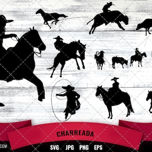Charreada svg, mexican svg, cowboy svg, mexico svg, country svg, spanish rodeo vector, texas svg, rider svg, horseman svg, cricut cut files