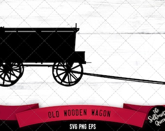 Old wagon svg, wooden wagon svg, horse wagon svg, carriage svg, chariot svg, wheel barrow svg, antique wagon svg, cut files for circuit