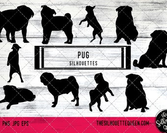 Pug Dog dog svg, dog svg, dog monogram svg, dog svg files cricut, dog svg cut files, dog svg image, dog svg design, svg bundle, eps