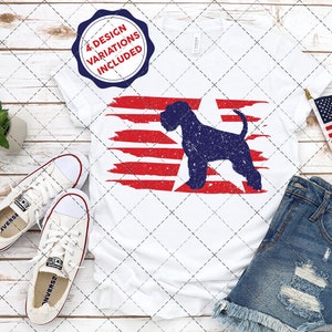 Miniature Schnauzer Dog flag svg , American Flag, Fourth of July SVG, 4th of July Svg, Patriotic SVG, Cricut Silhouette Cut File svg dxf
