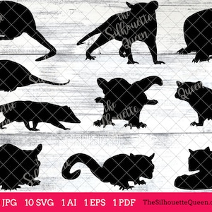 Possum svg, Possum monogram, Possum svg file,cuttable, Possum svg bundle, cut files, silhouette studio, cricut files, vector eps, jpg