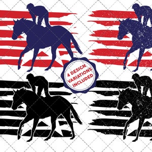 Horse Racing flag svg , Oil Rig svg, American Flag, 4 juillet SVG, 4 juillet Svg, Patriotic SVG, Cricut Silhouette Cut File svg dxf image 1