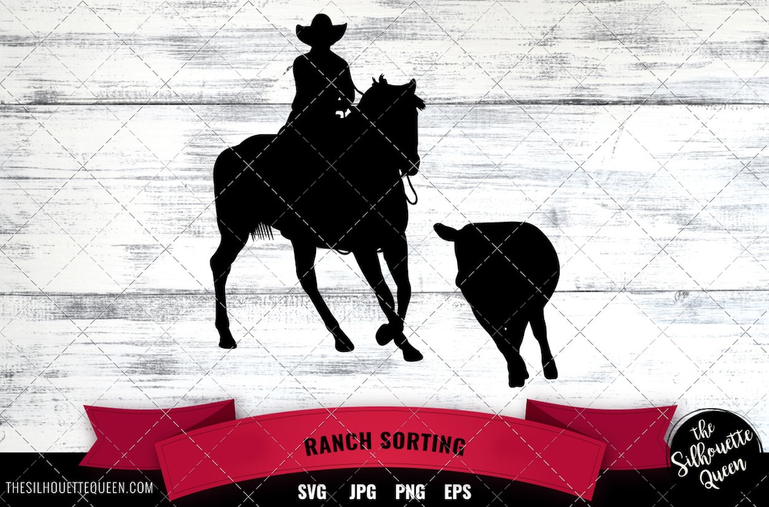 Ranch Sorting, svg de estilo occidental, svg vaquero, svg ranchero, svg ...